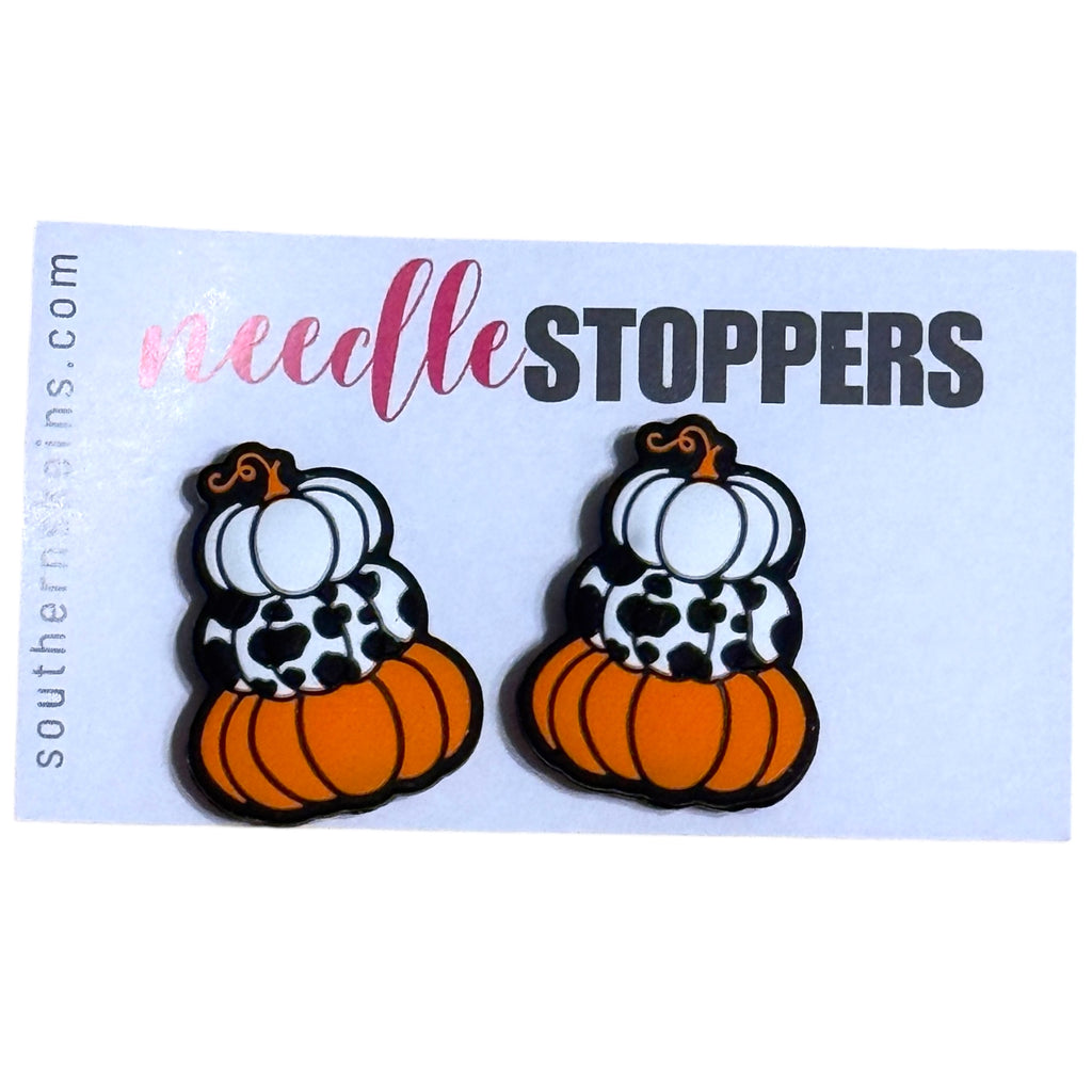 Halloween Pumpkin Stitch Stoppers