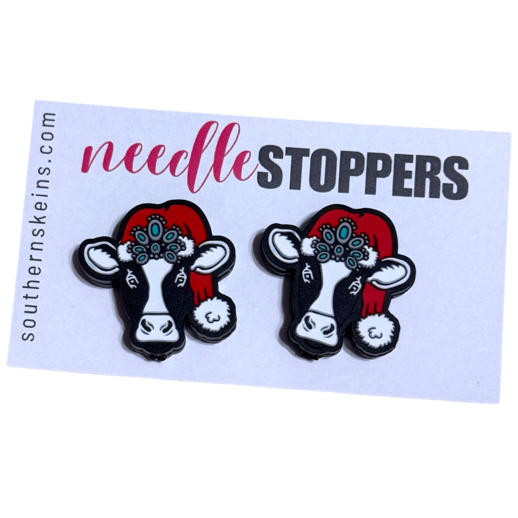 Christmas Cows Stitch Stoppers