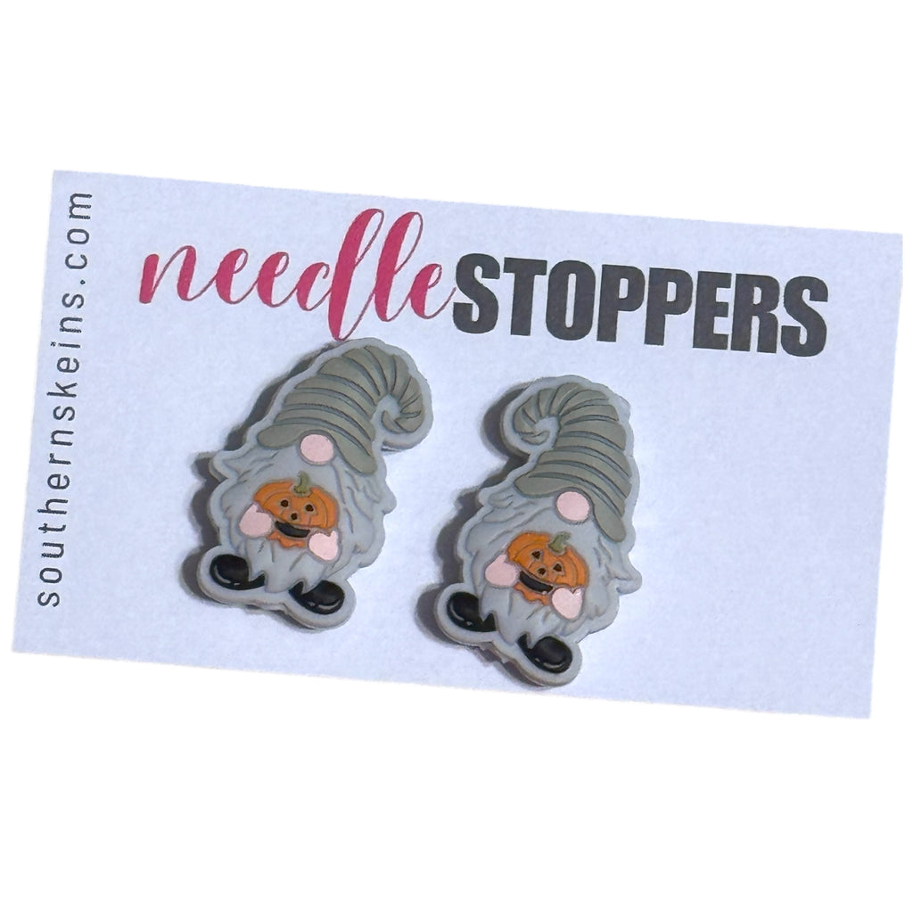 Gray Halloween Gnome Stitch Stoppers