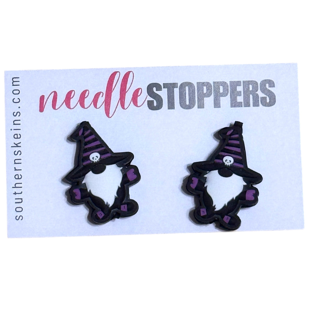 Purple Halloween Gnome Stitch Stoppers