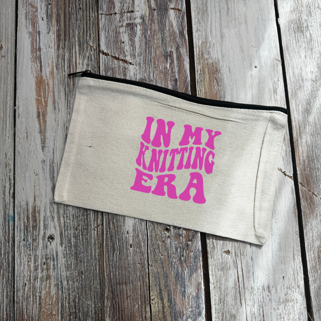 In My Knitting Era Notions Bag