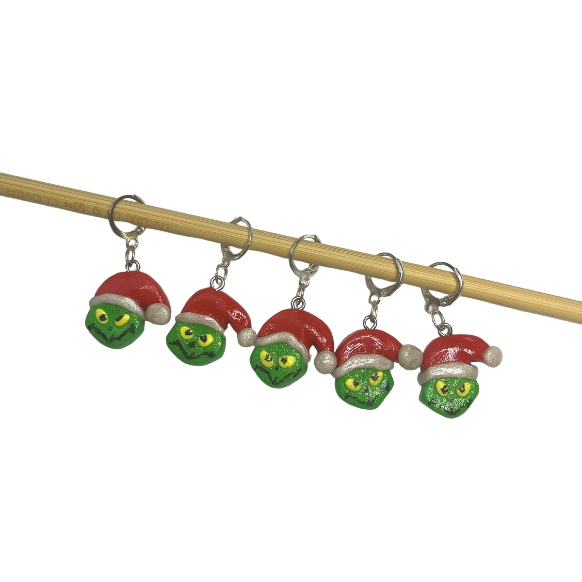 Christmas Handmade Polymer Clay Stitch Markers Southern Skeins