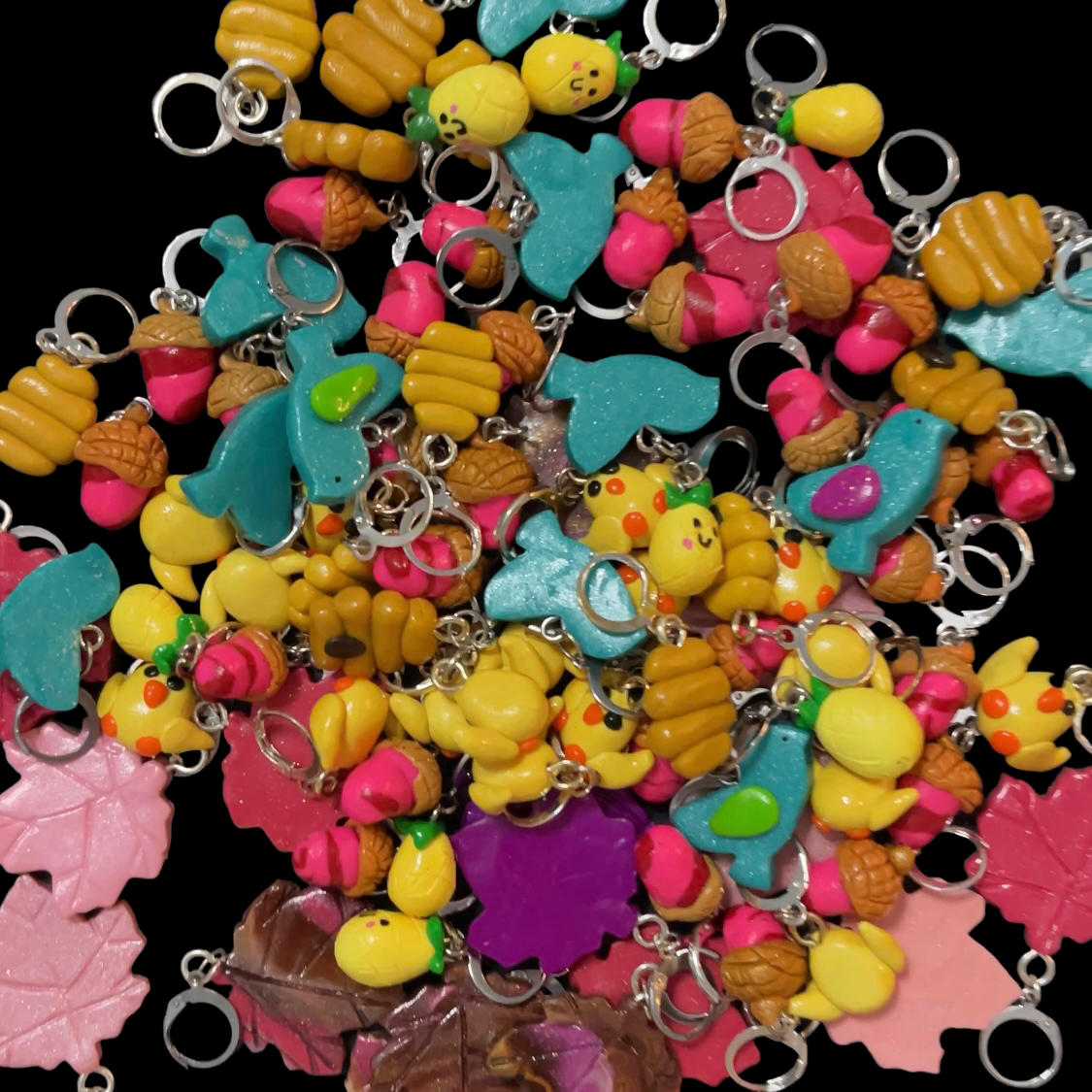 Handmade Polymer Clay Stitch Markers