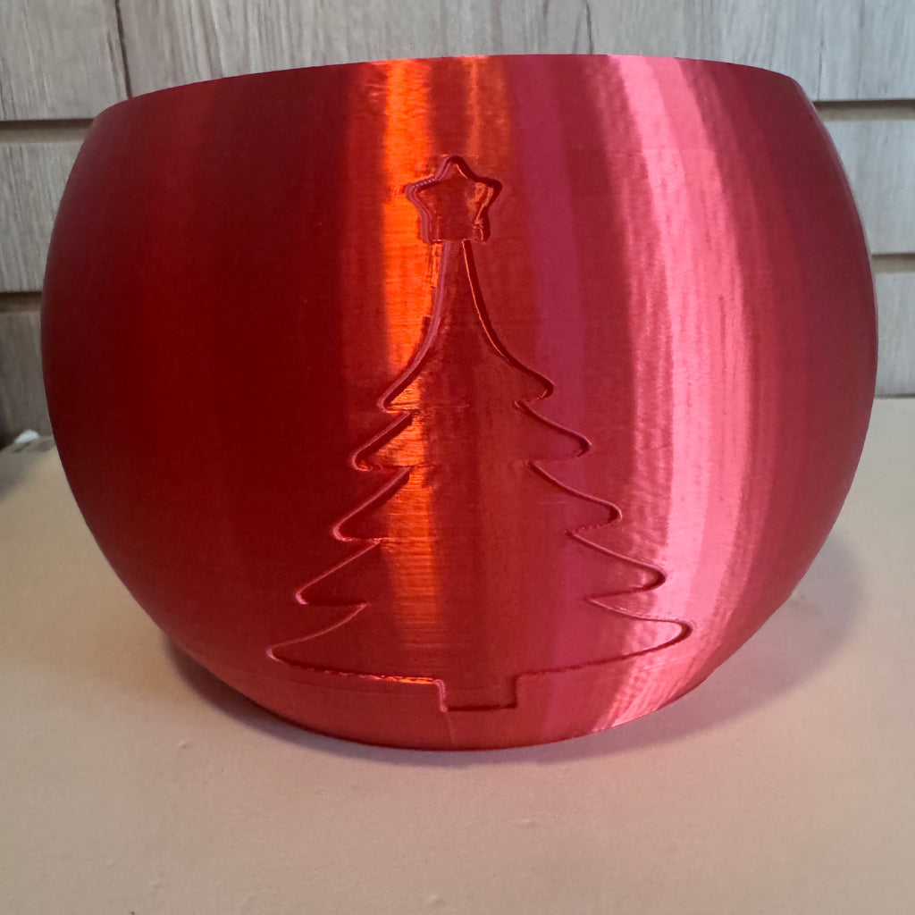 Christmas Tree Yarn Bowl