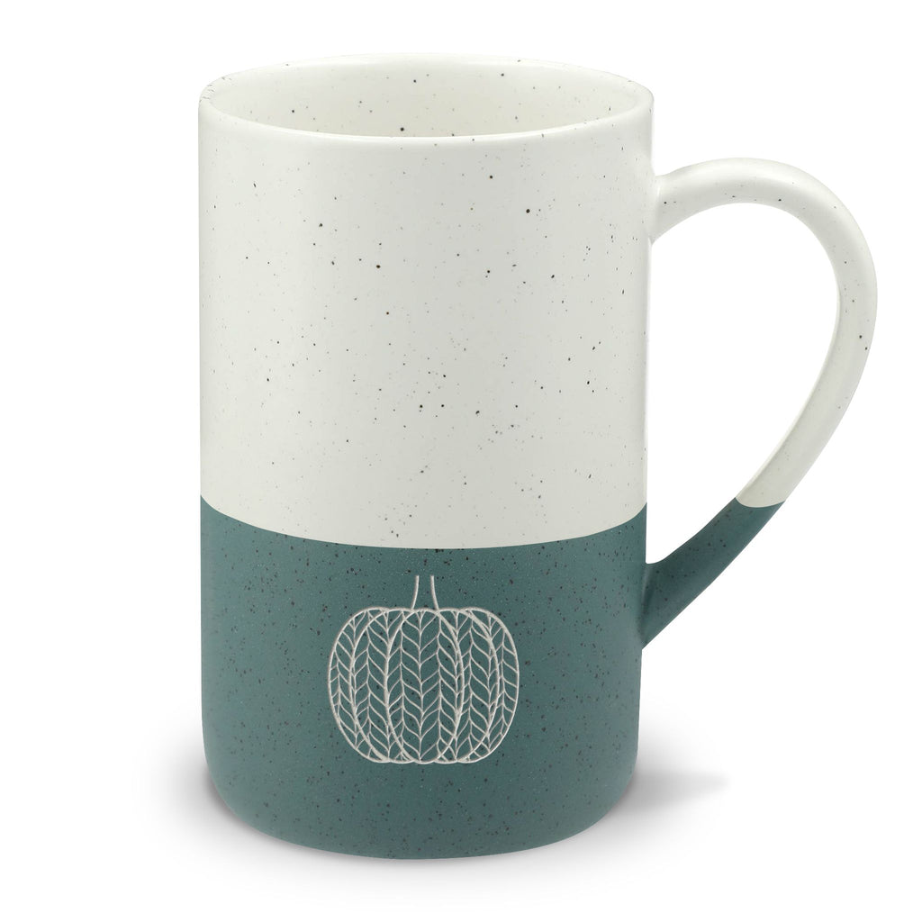 Pumpkin Speckled Ceramic Mug, 13oz (Engraving)