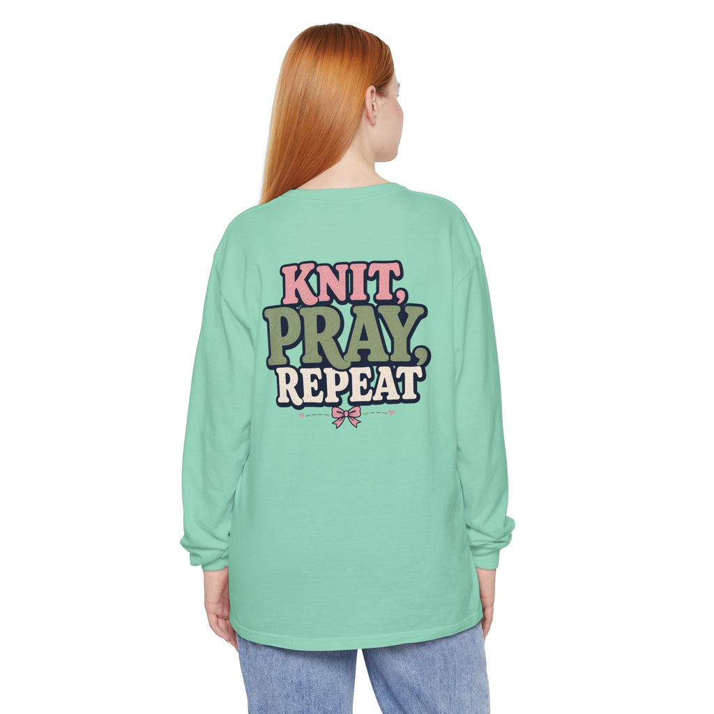 Knit. Pray. Repeat Tee