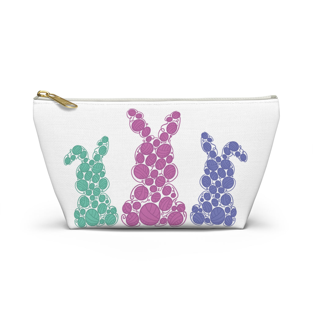 Yarn Bunny Zip Pouch