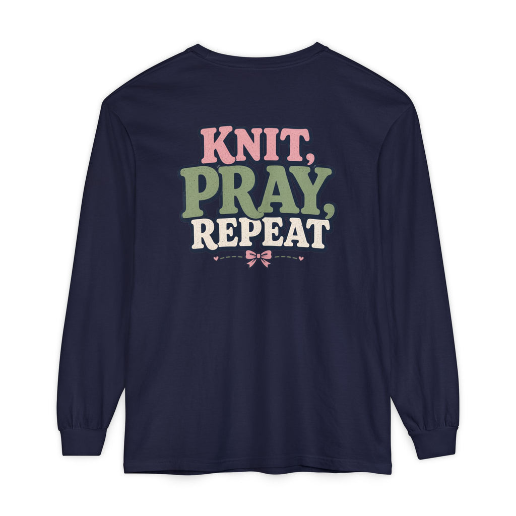 Knit. Pray. Repeat Tee