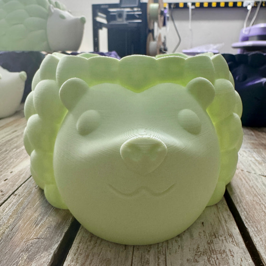Needles The Hedgehog 3D Printed Yarn Bowl