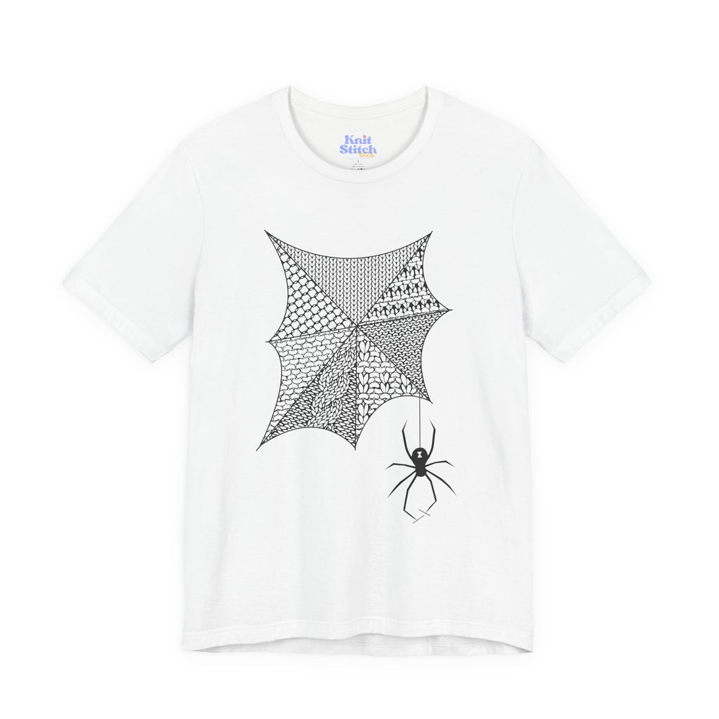 Knitting Spider Tee