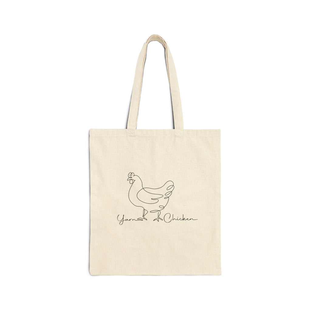 Yarn Chicken Cotton Canvas Tote