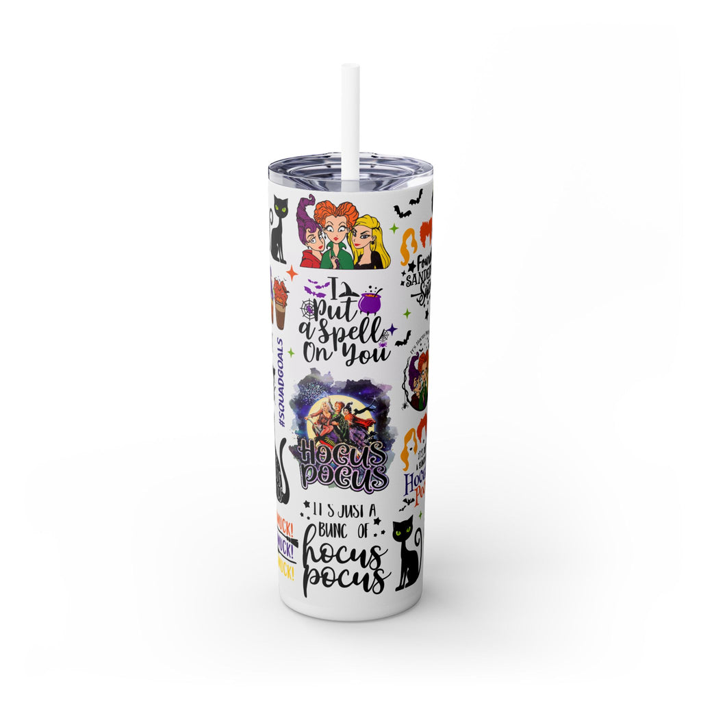 Halloween Skinny Tumbler, 20oz - Hocus Pocus Witches