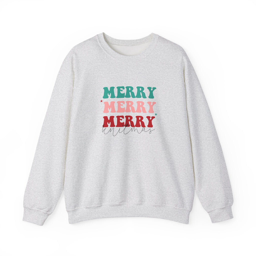 Merry Cheer Unisex Heavy Blend™ Crewneck Sweatshirt - Holiday Spirit