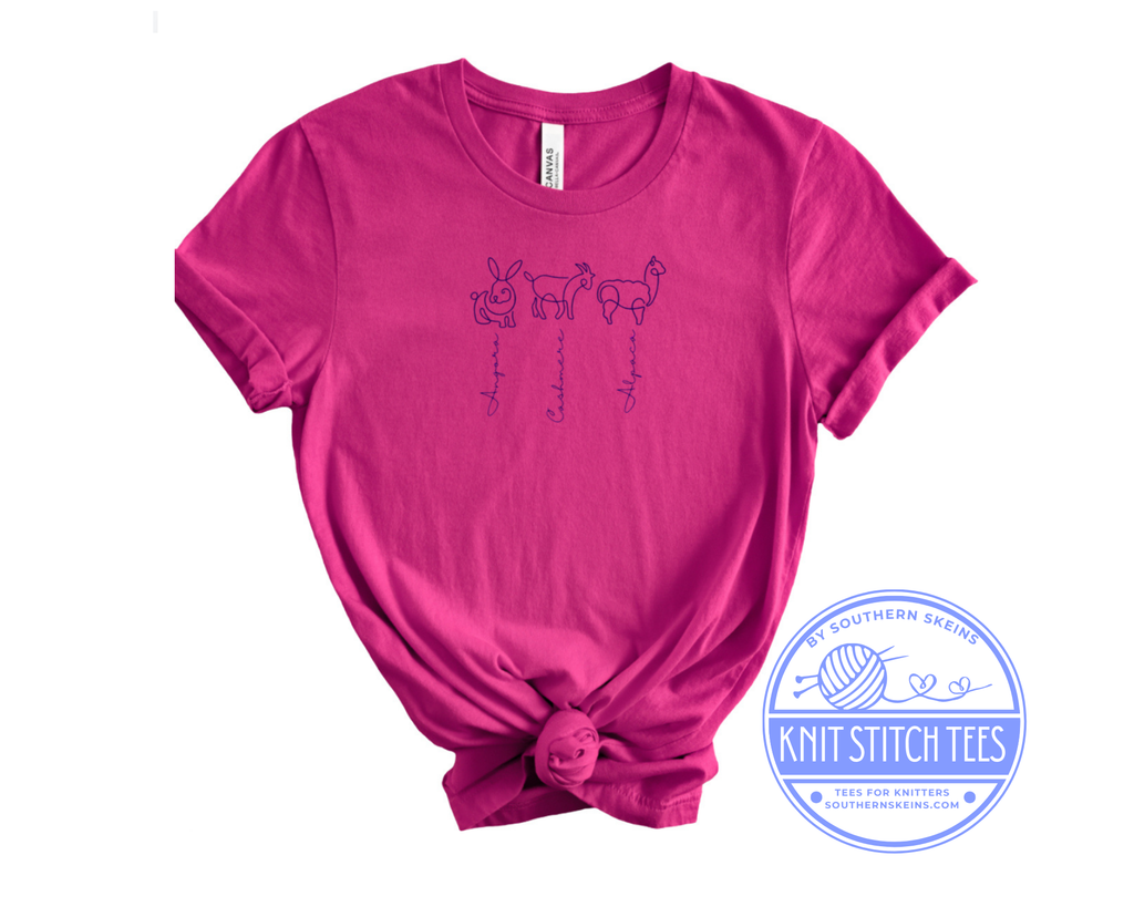 Fiber Animal Types Tee
