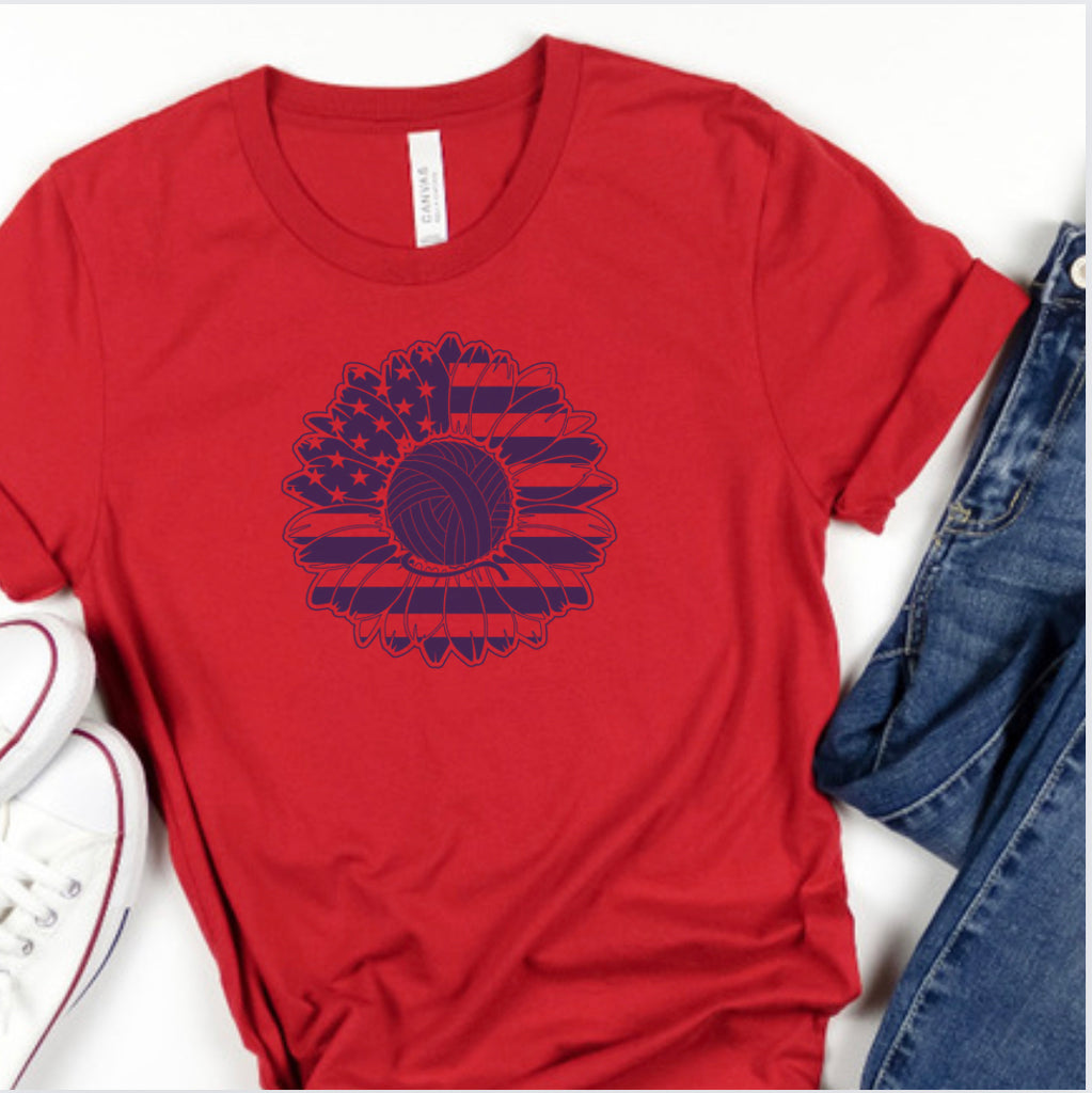 Sunflower Yarn Tee