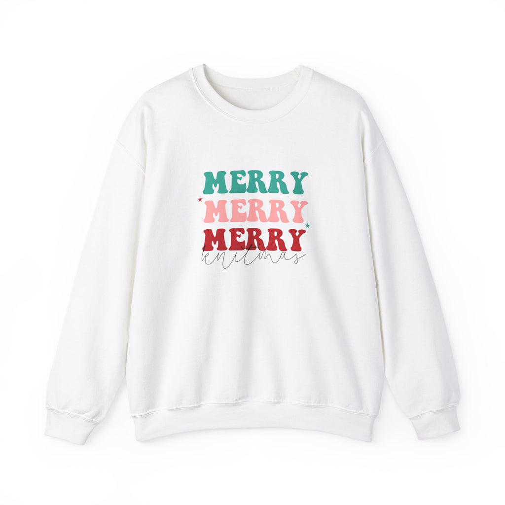 Merry Cheer Unisex Heavy Blend™ Crewneck Sweatshirt - Holiday Spirit