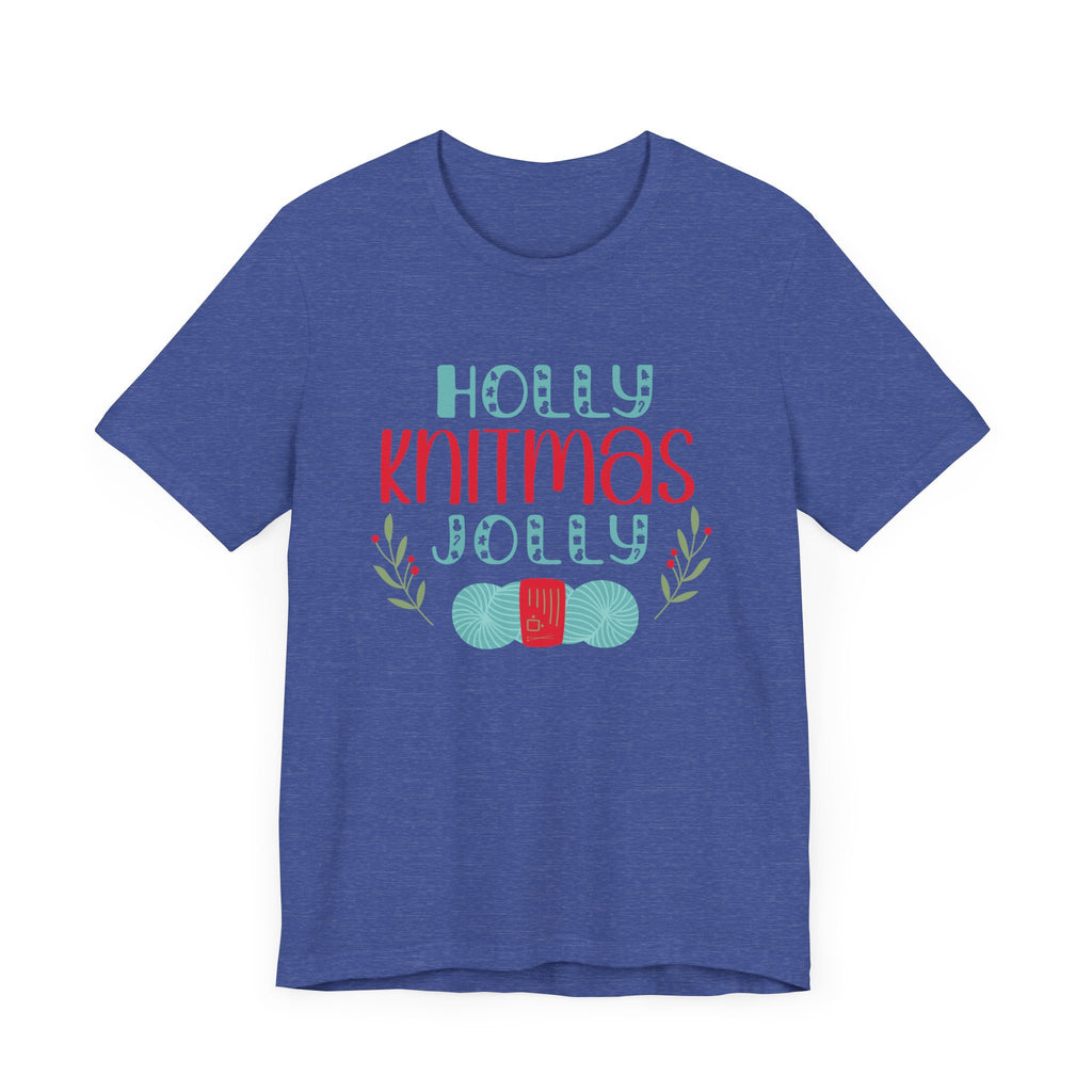 Holly Jolly Knitmas Tee Shirt