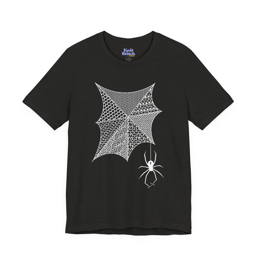 Knitting Spider Tee