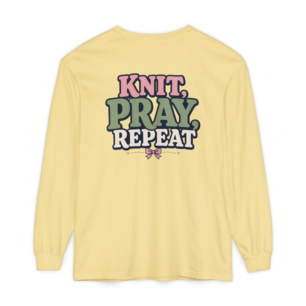 Knit. Pray. Repeat Tee