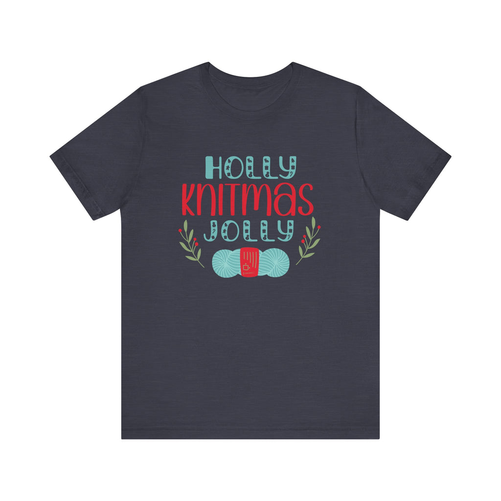 Holly Jolly Knitmas Tee Shirt