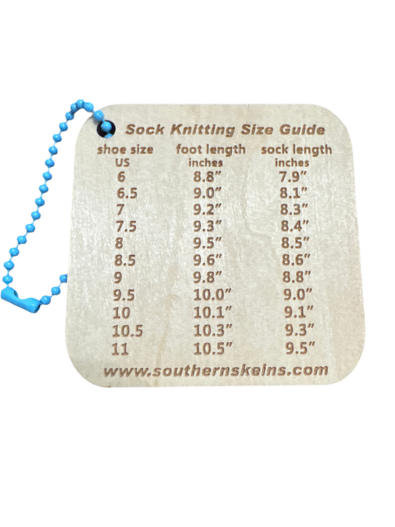 Sock Knitting Size Guide Tool