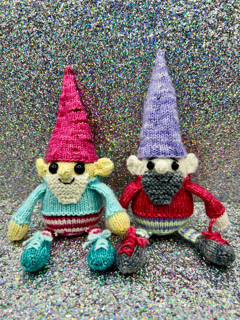 Gnorbert the Gnome Stuffie Knitting Kit