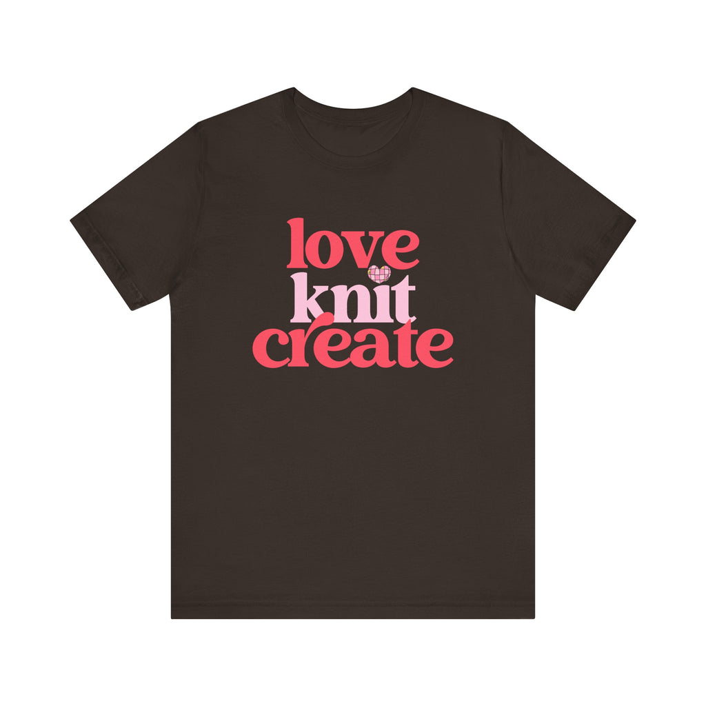 Love Knit Create Tee