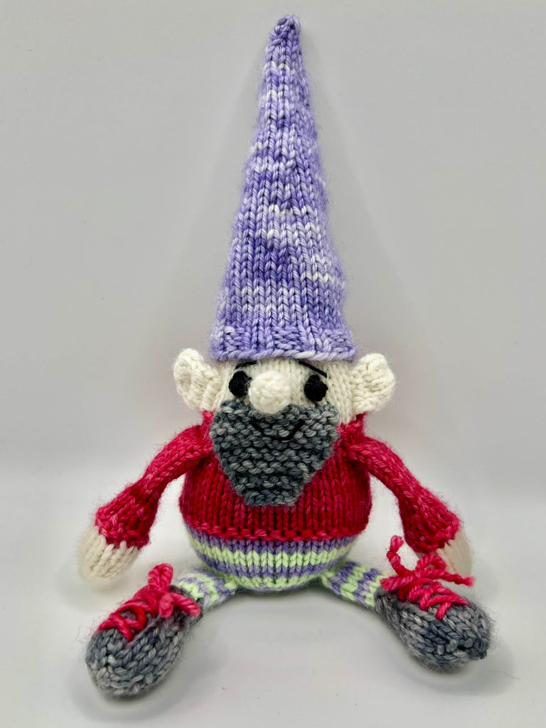 Gnorbert the Gnome Stuffie Knitting Kit