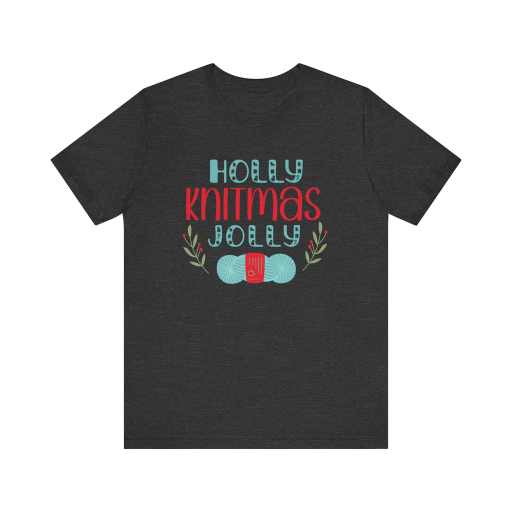 Holly Jolly Knitmas Tee Shirt