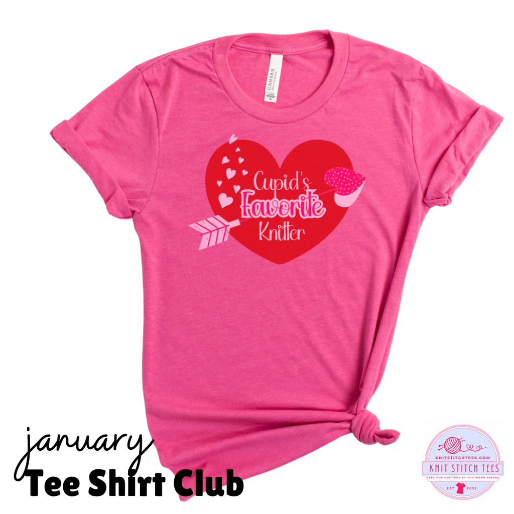 Knit Stitch Tees: A Monthly T-Shirt Club For Knitters - Preorders close Jan 15th