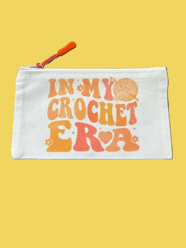 In My Crochet Era Notions  Pouch