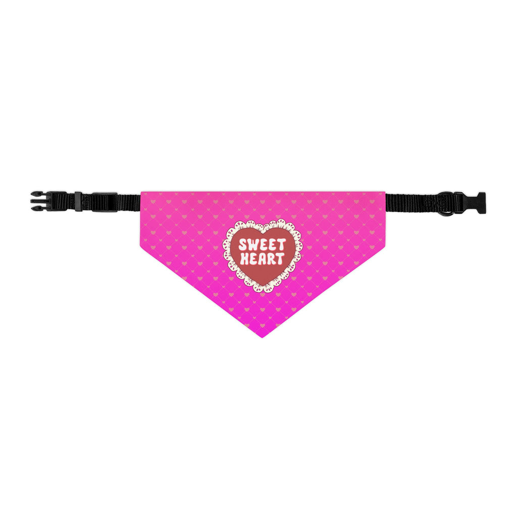 Sweet Heart Pet Bandana Collar - Valentine’s Day Dog Accessory