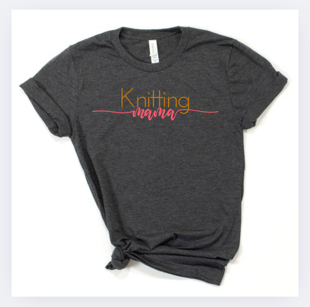 Knitting Mama Tee Shirt