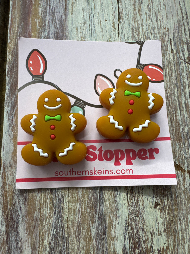 Gingerbread Man Stitch Stoppers