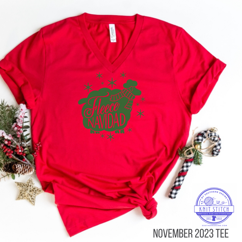December  2023 Knit Stitch Tees: T-Shirts For Knitters