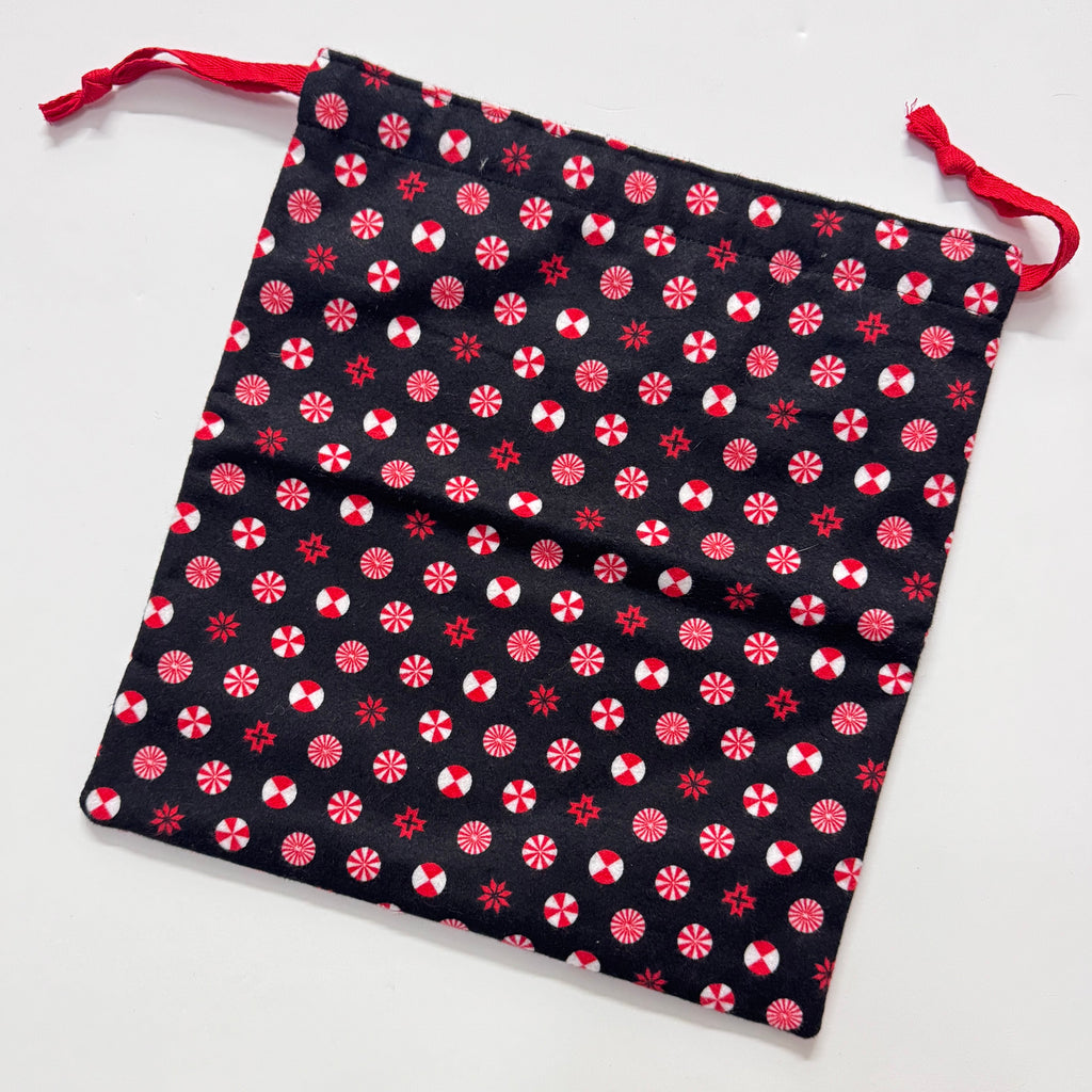 Tula Pink Peppermints Flannel Project Bag