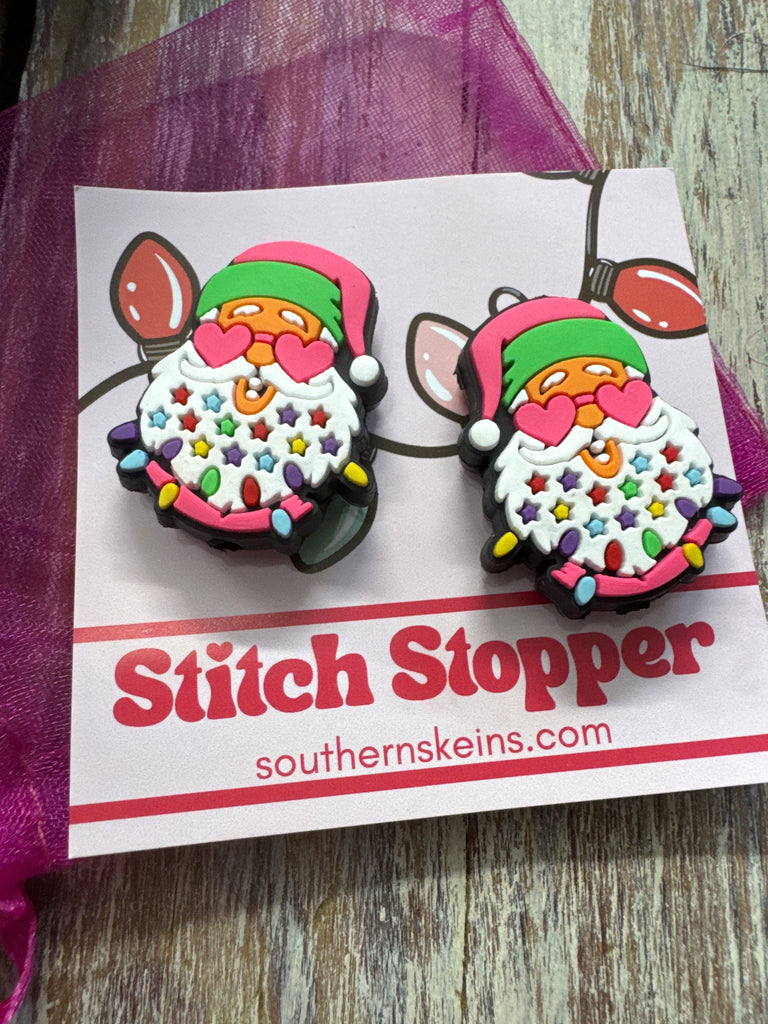 Lit Santa Stitch Stoppers