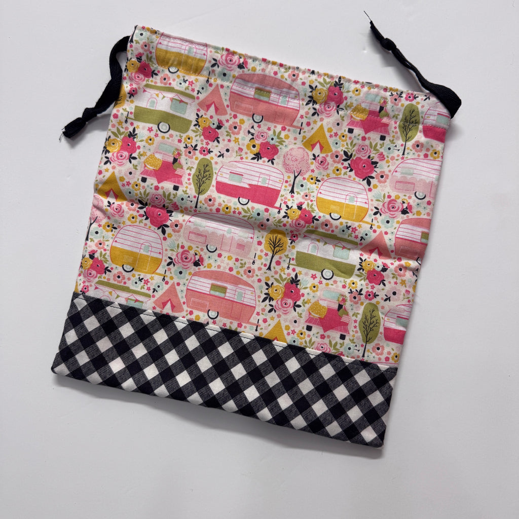 Drawstring Project Bag: Summer Camp