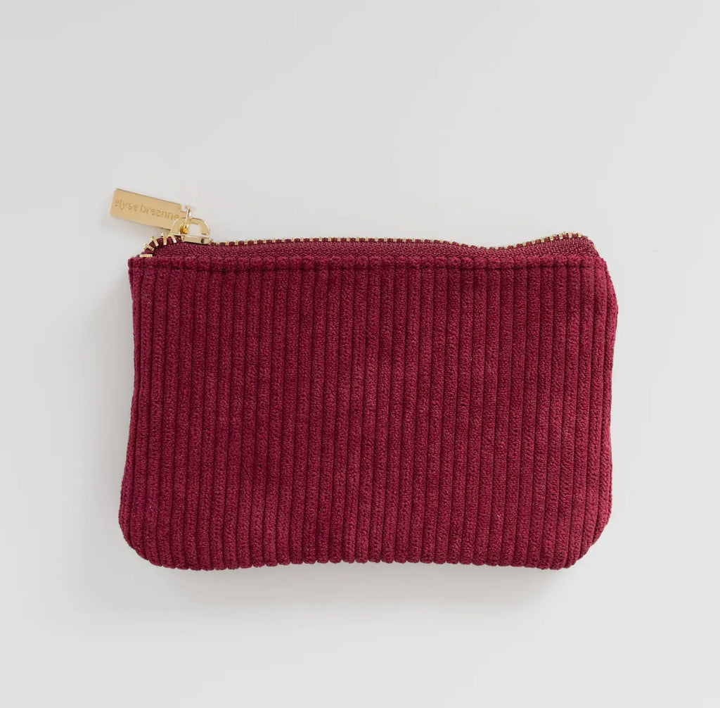 Ruby Corduroy Coin Purse / Notions Pouch