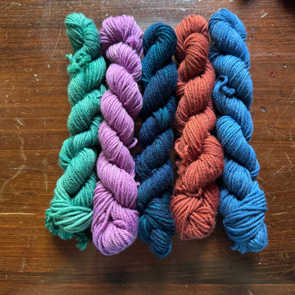 DK Mini Skein Sets (5 minis per set)