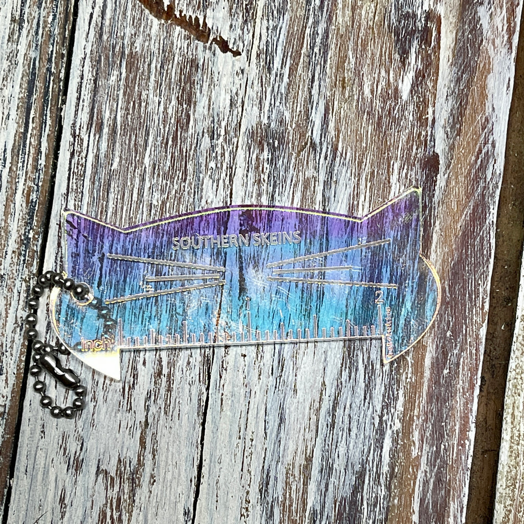 Iridescent Cat Ruler by Katrinkles