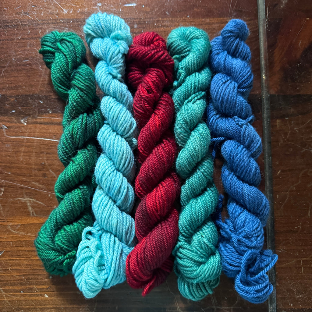 DK Mini Skein Sets (5 minis per set)