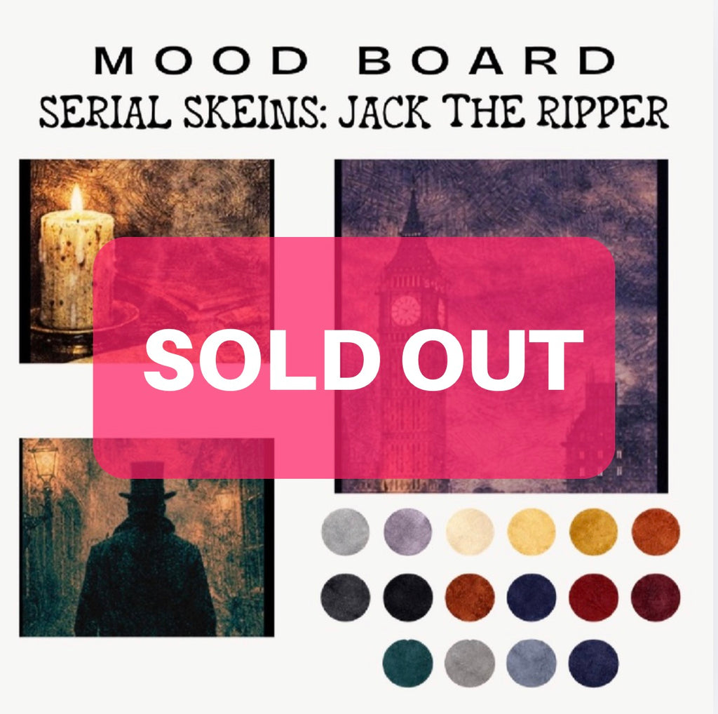 Jack the Ripper: Serial Skeins True Crime Yarn Countdown Box + Podcast Experience (Preorder - Ships 10/1/26)