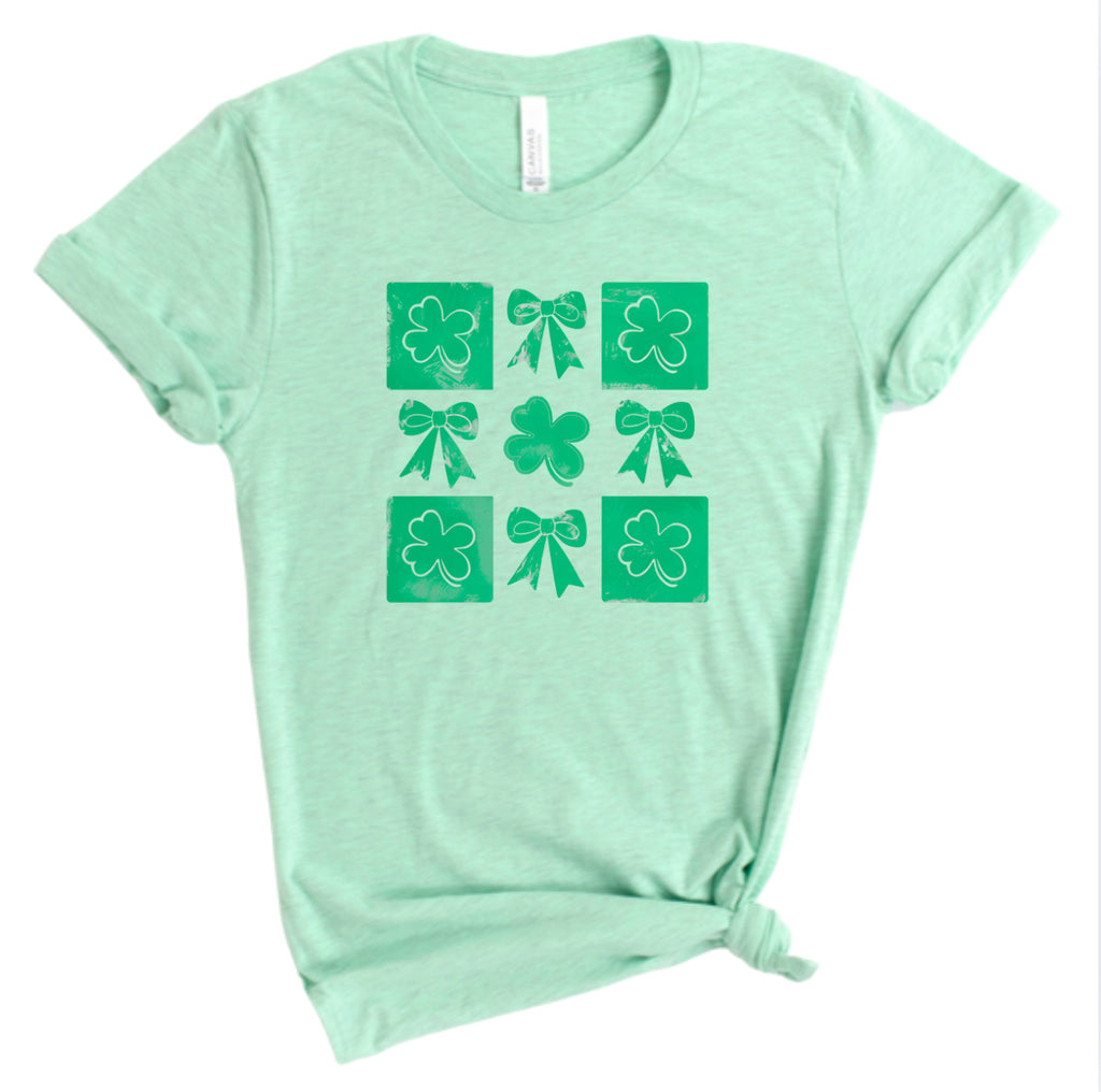 Bows and Shamrocks Tee