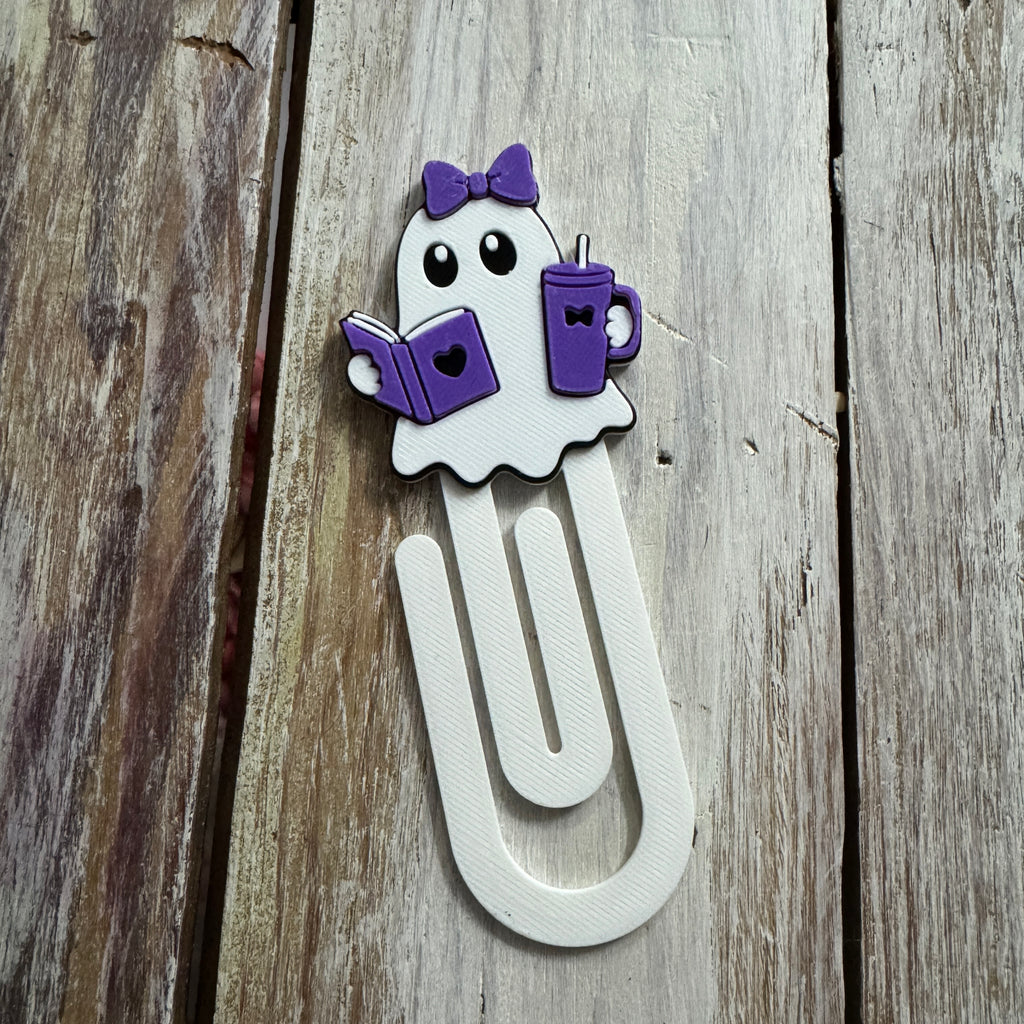 Ghost Girl Latte Sippin Bookmark
