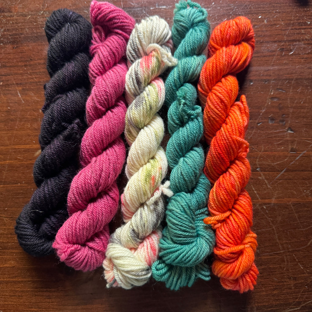 DK Mini Skein Sets (5 minis per set)