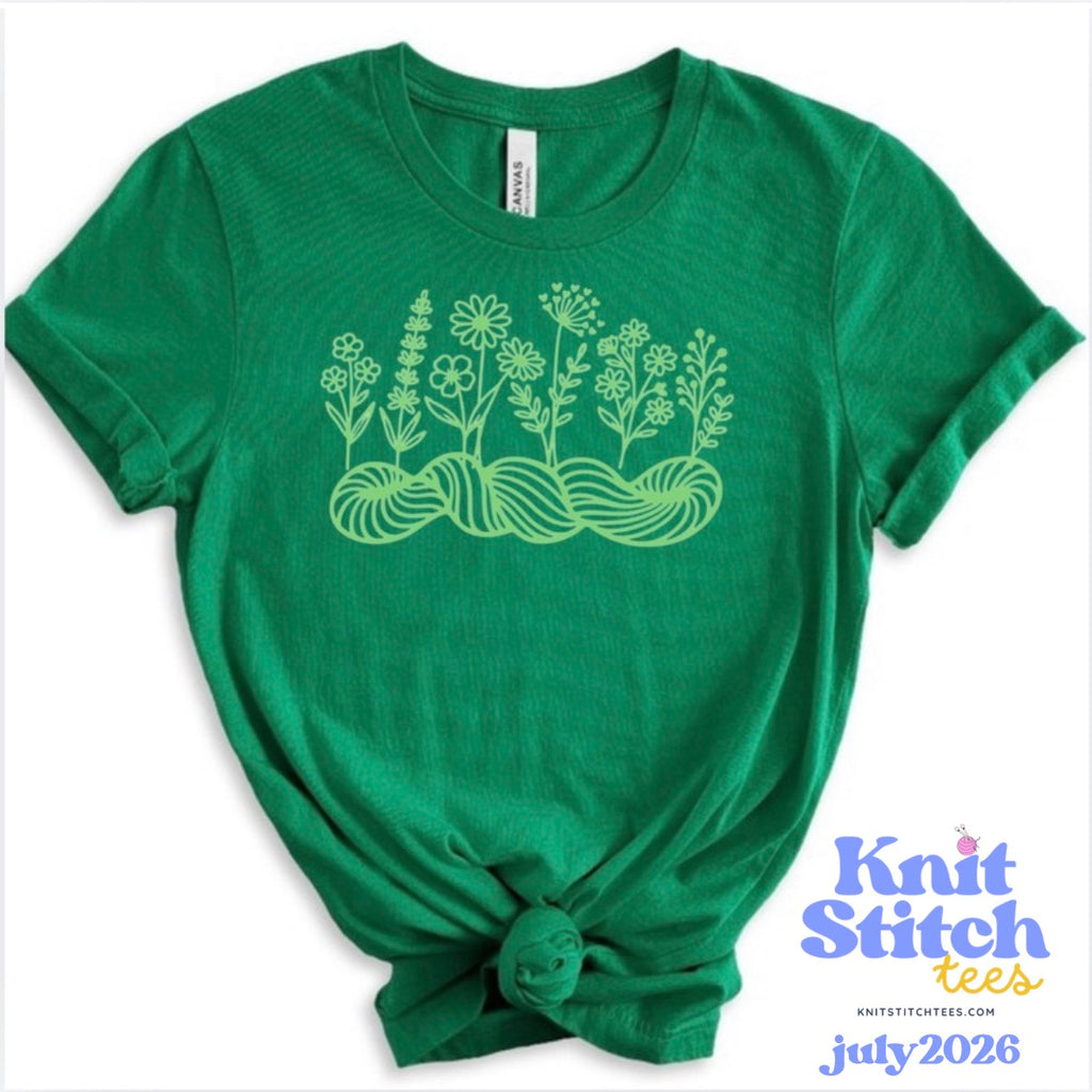 Knit Stitch Tees: Tees For Knitters, Crocheters & Crafters - Preorders close 15th of every month