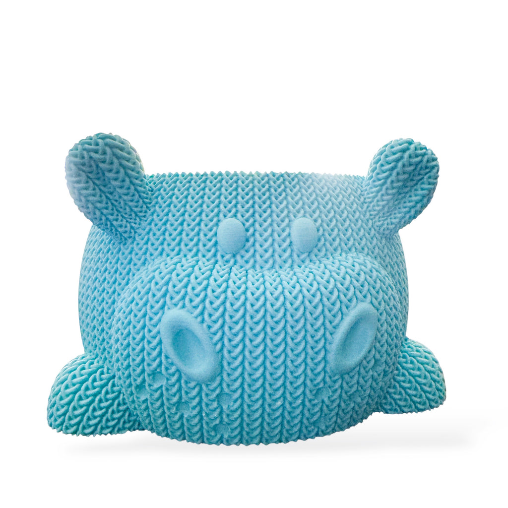 Hank the Hippo 3D Printed Yarn Bowl