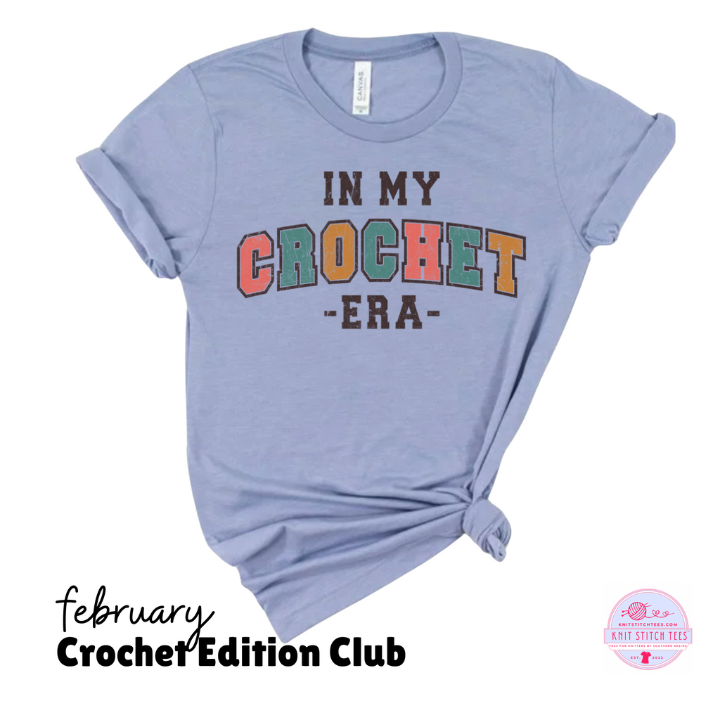 Crochet Edition Tees - Preorders close Feb 15th