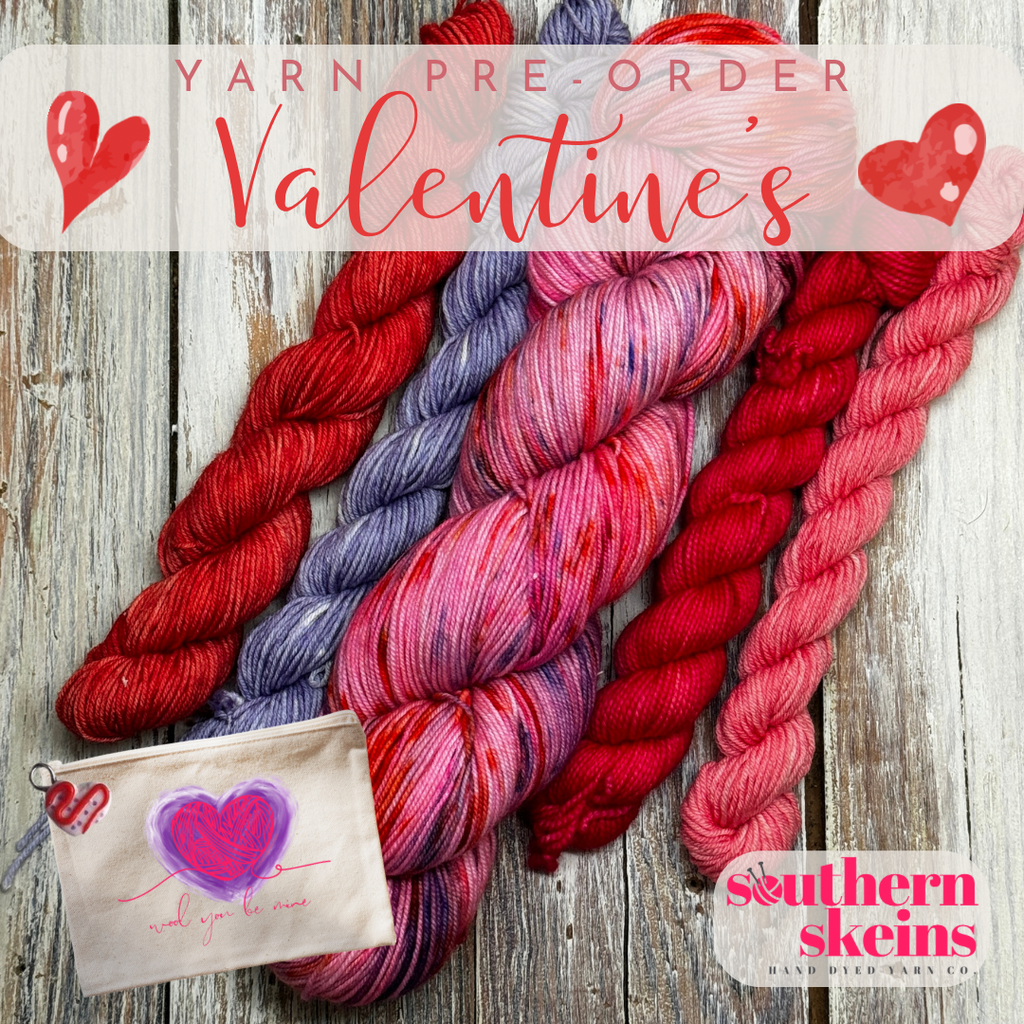 Wool You Be Mine Valentines Yarn Set